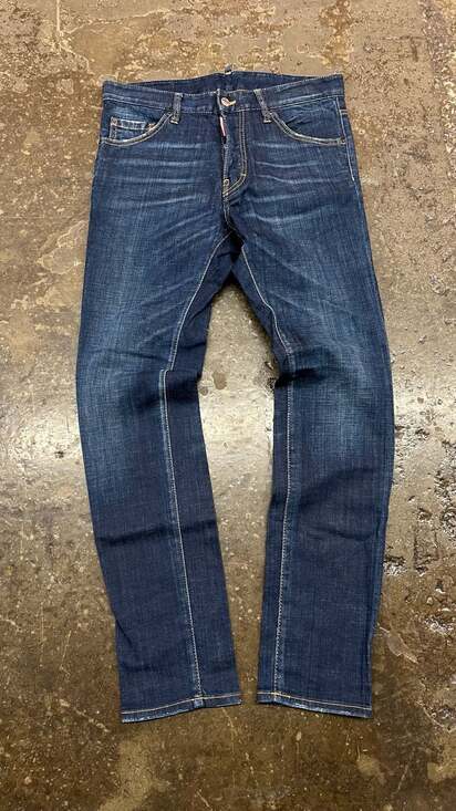 DSquared2 Other - DSquared2 Dark Wash Distressed Denim Jeans Blue
